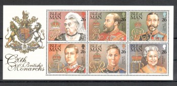 Isle of Man Michelnummer 814 - 819 Block 35 postfrisch