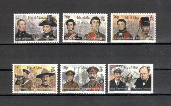 Isle of Man Michelnummer 864 - 869 postfrisch Isle of Man Michelnummer 864 - 869 postfrisch