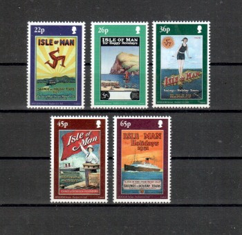 Isle of Man Michelnummer 889 - 893 postfrisch Isle of Man Michelnummer 889 - 893 postfrisch