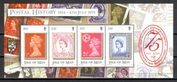 Isle of Man Michelnummer 917 - 920 Block 43 postfrisch Isle of Man Michelnummer 917 - 920 Block 43 postfrisch