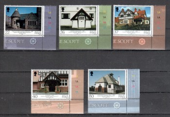 Isle of Man Michelnummer 938 - 942 postfrisch Isle of Man Michelnummer 938 - 942 postfrisch