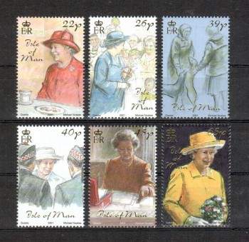 Isle of Man Michelnummer 943 - 948 postfrisch Isle of Man Michelnummer 943 - 948 postfrisch