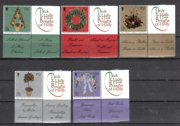 Isle of Man Michelnummer 949 - 953 postfrisch Isle of Man Michelnummer 949 - 953 postfrisch