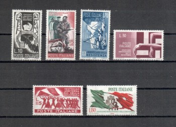 Italien Michelnummer 1174 - 1179 postfrisch 