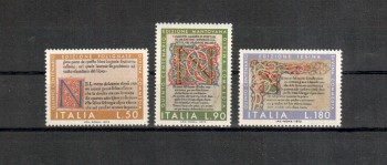 Italien Michelnummer 1377 - 1379 postfrisch Italien Michelnummer 1377 - 1379 postfrisch