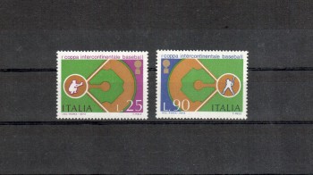 Italien Michelnummer 1411 - 1412 postfrisch Italien Michelnummer 1411 - 1412 postfrisch