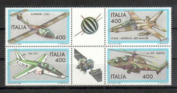 Italien Michelnummer 1834 - 1837 postfrisch 