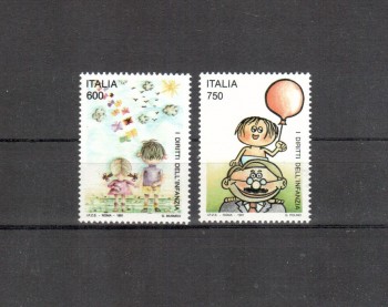 Italien Michelnummer 2186 - 2187 postfrisch 