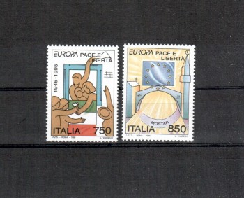 Italien Michelnummer 2383 - 2384 postfrisch 