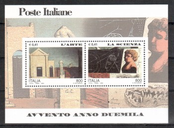 Italien Michelnummer 2675 - 2676 Block 21 postfrisch Italien Michelnummer 2675 - 2676 Block 21 postfrisch