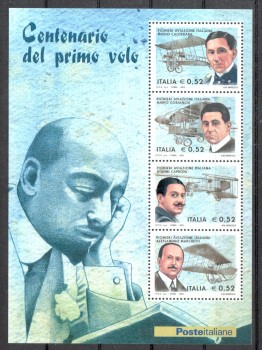 Italien Michelnummer 2923 - 2926 Block 32 postfrisch 