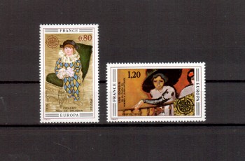 Kunst043 Frankreich Michelnummer 1915 - 1916 postfrisch Kunst043 Frankreich Michelnummer 1915 - 1916 postfrisch