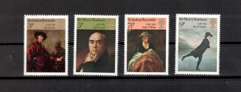Kunst065 Grossbritannien Michelnummer 624 - 627 postfrisch