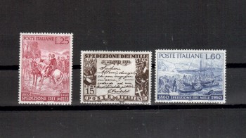 Kunst074 Italien Michelnummer 1060 - 1062 postfrisch