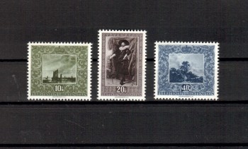 Kunst099 Liechtenstein Michelnummer 301 - 303 postfrisch Kunst099 Liechtenstein Michelnummer 301 - 303 postfrisch