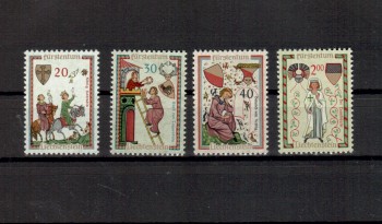 Kunst101 Liechtenstein Michelnummer 420 - 423 postfrisch Kunst101 Liechtenstein Michelnummer 420 - 423 postfrisch
