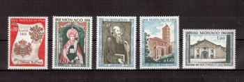 Kunst119 Monako Michelnummer 891 - 895 postfrisch