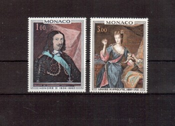 Kunst123 Monako Michelnummer 946 - 947 postfrisch