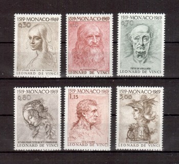 Kunst124 Monako Michelnummer 948 - 953 postfrisch