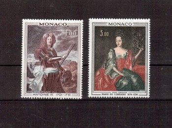 Kunst131 Monako Michelnummer 1029 - 1030 postfrisch