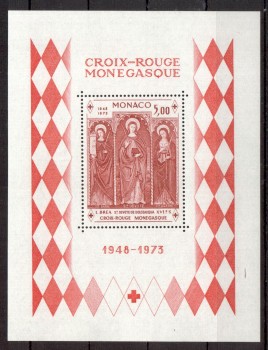 Kunst140 Monako Michelnummer Block 5 postfrisch