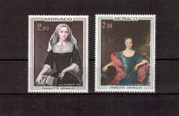 Kunst143 Monako Michelnummer 1102 - 1103 postfrisch