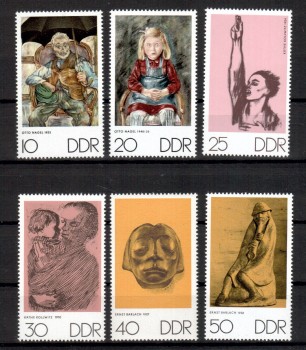 Kunst163 DDR Michelnummer 1607 - 1612 postfrisch Kunst163 DDR Michelnummer 1607 - 1612 postfrisch