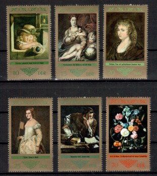 Kunst168 DDR Michelnummer 1892 - 1897 postfrisch Kunst168 DDR Michelnummer 1892 - 1897 postfrisch