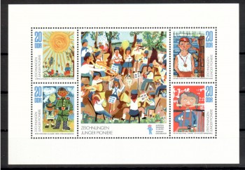 Kunst169 DDR Michelnummer 1991 - 1994 postfrisch Kunst169 DDR Michelnummer 1991 - 1994 postfrisch
