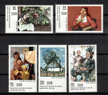 Kunst170 DDR Michelnummer 2001 - 2005 postfrisch Kunst170 DDR Michelnummer 2001 - 2005 postfrisch