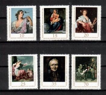 Kunst172 DDR Michelnummer 2193 - 2198 postfrisch Kunst172 DDR Michelnummer 2193 - 2198 postfrisch
