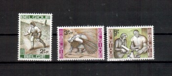 Kunst182 Belgien Michelnummer 1303 - 1305 postfrisch Kunst182 Belgien Michelnummer 1303 - 1305 postfrisch