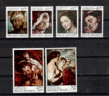 Kunst218 Belgien Michelnummer 1868 - 1873 postfrisch