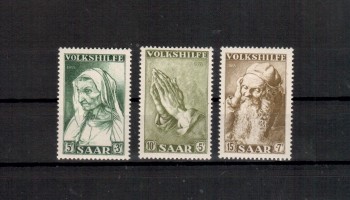 Kunst226 Saarland Michelnummer 365 - 367 postfrisch