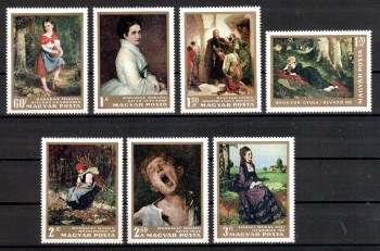 Kunst260 Ungarn Michelnummer 2291 - 2297 postfrisch
