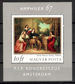 Kunst263 Ungarn Michelnummer Block 58 postfrisch