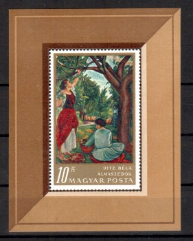 Kunst266 Ungarn Michelnummer Block 61 postfrisch