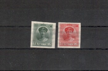 Luxemburg Michelnummer 140 - 141 ohne Gummi Luxemburg Michelnummer 140 - 141 ohne Gummi