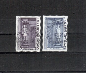 Luxemburg Michelnummer 1014 - 1015 gestempelt