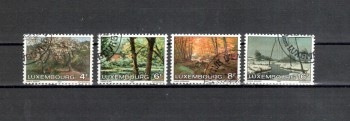 Luxemburg Michelnummer 1046 - 1049 gestempelt