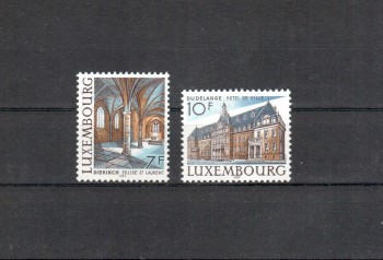 Luxemburg Michelnummer 1081 - 1082 postfrisch
