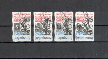 Luxemburg Michelnummer 1091 - 1094 gestempelt