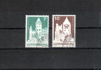 Luxemburg Michelnummer 1105 - 1106 gestempelt