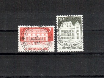 Luxemburg Michelnummer 1131 - 1132 gestempelt