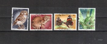 Luxemburg Michelnummer 1133 - 1136 gestempelt