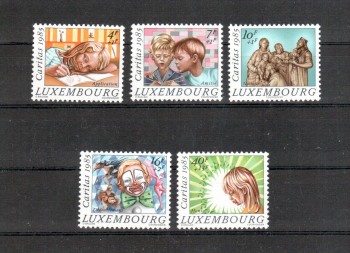 Luxemburg Michelnummer 1138 - 1142 postfrisch