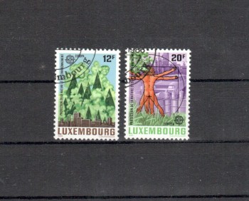 Luxemburg Michelnummer 1151 - 1152 gestempelt