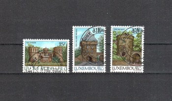 Luxemburg Michelnummer 1153 - 1155 gestempelt