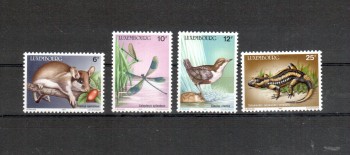 Luxemburg Michelnummer 1168 - 1171 postfrisch