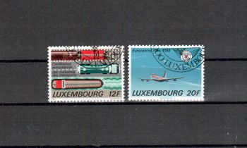 Luxemburg Michelnummer 1194 - 1195 gestempelt